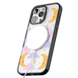 iPhone 16 Pro Max Moons & Clouds Black Impact Phone Case