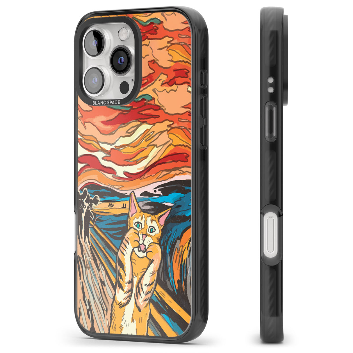 iPhone 16 Pro Max The Meow Black Impact Phone Case