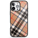 iPhone 16 Pro Max Haymarket Check Black Impact Phone Case