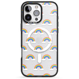 iPhone 16 Pro Max Rainbow of possibilities Black Impact Phone Case