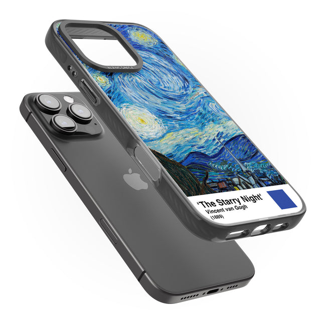 iPhone 16 Pro Max The Starry Night Black Impact Phone Case