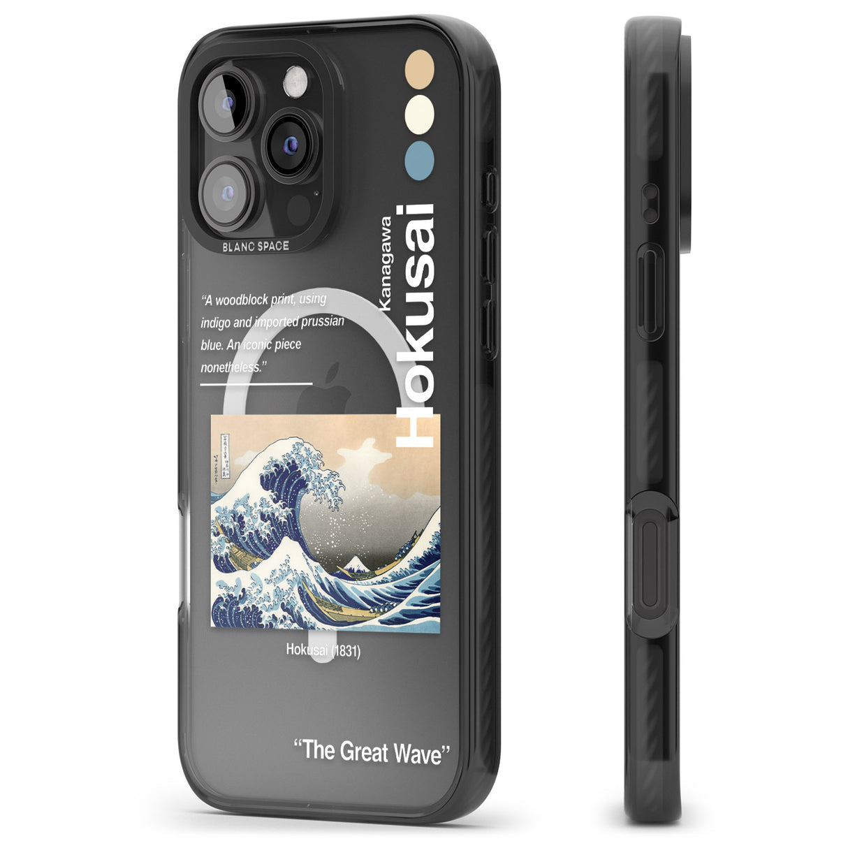 iPhone 16 Pro Max The Great Wave Black Impact Phone Case