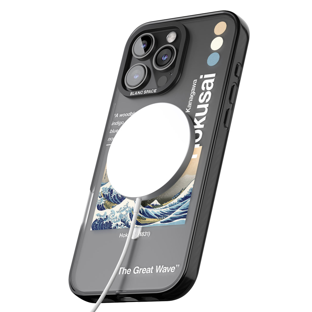 iPhone 16 Pro Max The Great Wave Black Impact Phone Case