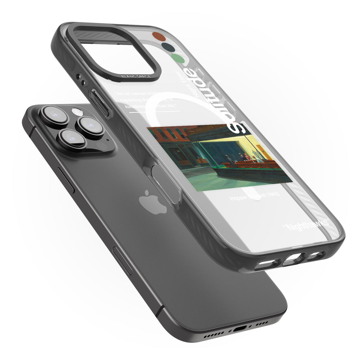 iPhone 16 Pro Max Nighthawks Black Impact Phone Case