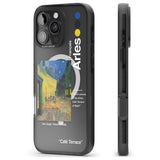 iPhone 16 Pro Max Cafe Terrace at Night Black Impact Phone Case