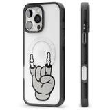 iPhone 16 Pro Max Rock 'til you drop Black Impact Phone Case