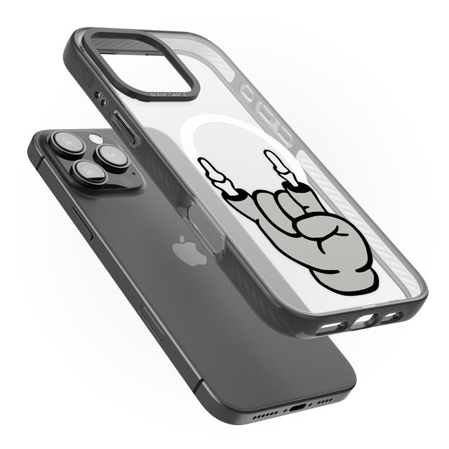 iPhone 16 Pro Max Rock 'til you drop Black Impact Phone Case