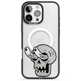 iPhone 16 Pro Max Skull Eyes Black Impact Phone Case