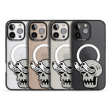 iPhone 16 Pro Max Skull Eyes Black Impact Phone Case