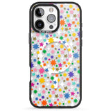 iPhone 16 Pro Max Rainbow Starburst Black Impact Phone Case