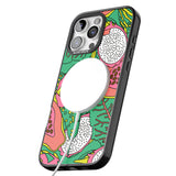 iPhone 16 Pro Max Psychedelic Salad Black Impact Phone Case