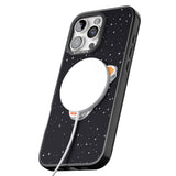 iPhone 16 Pro Max Blood Orange Moon Black Impact Phone Case