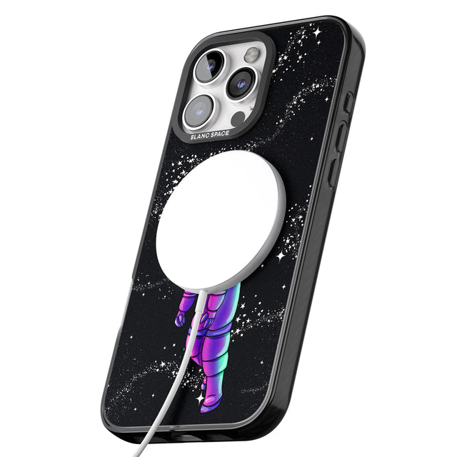 iPhone 16 Pro Max Space Mutation Black Impact Phone Case