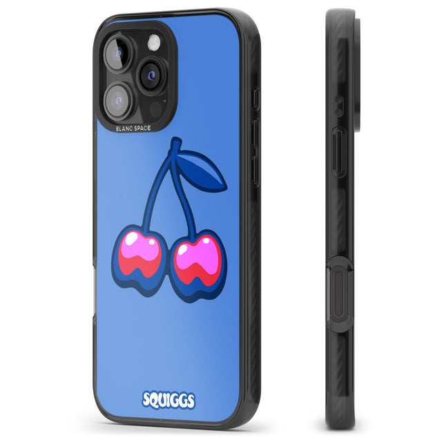 iPhone 16 Pro Max Cherry Bomb Black Impact Phone Case