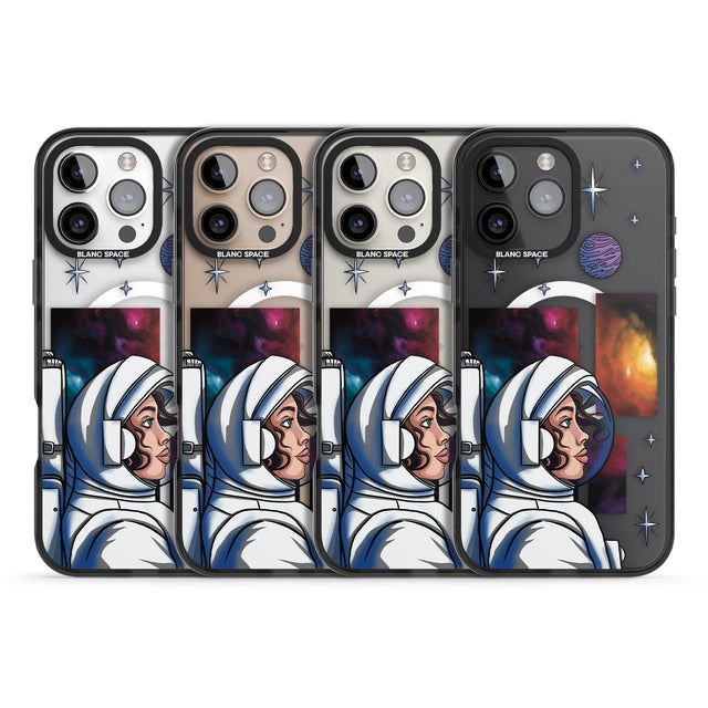 iPhone 16 Pro Max Cosmic Ambition Black Impact Phone Case