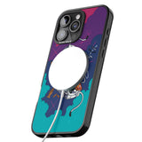 iPhone 16 Pro Max Cats In Space Black Impact Phone Case