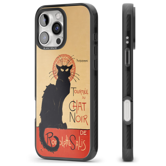 iPhone 16 Pro Max Tournee du Chat Noir Poster Black Impact Phone Case