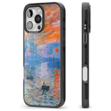 iPhone 16 Pro Max Sunset Harbor Black Impact Phone Case