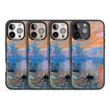 iPhone 16 Pro Max Sunset Harbor Black Impact Phone Case