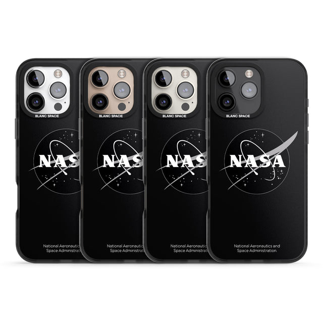 iPhone 16 Pro Max Dark NASA Meatball Black Impact Phone Case