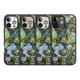 iPhone 16 Pro Max Colourful Succulents Photograph Black Impact Phone Case