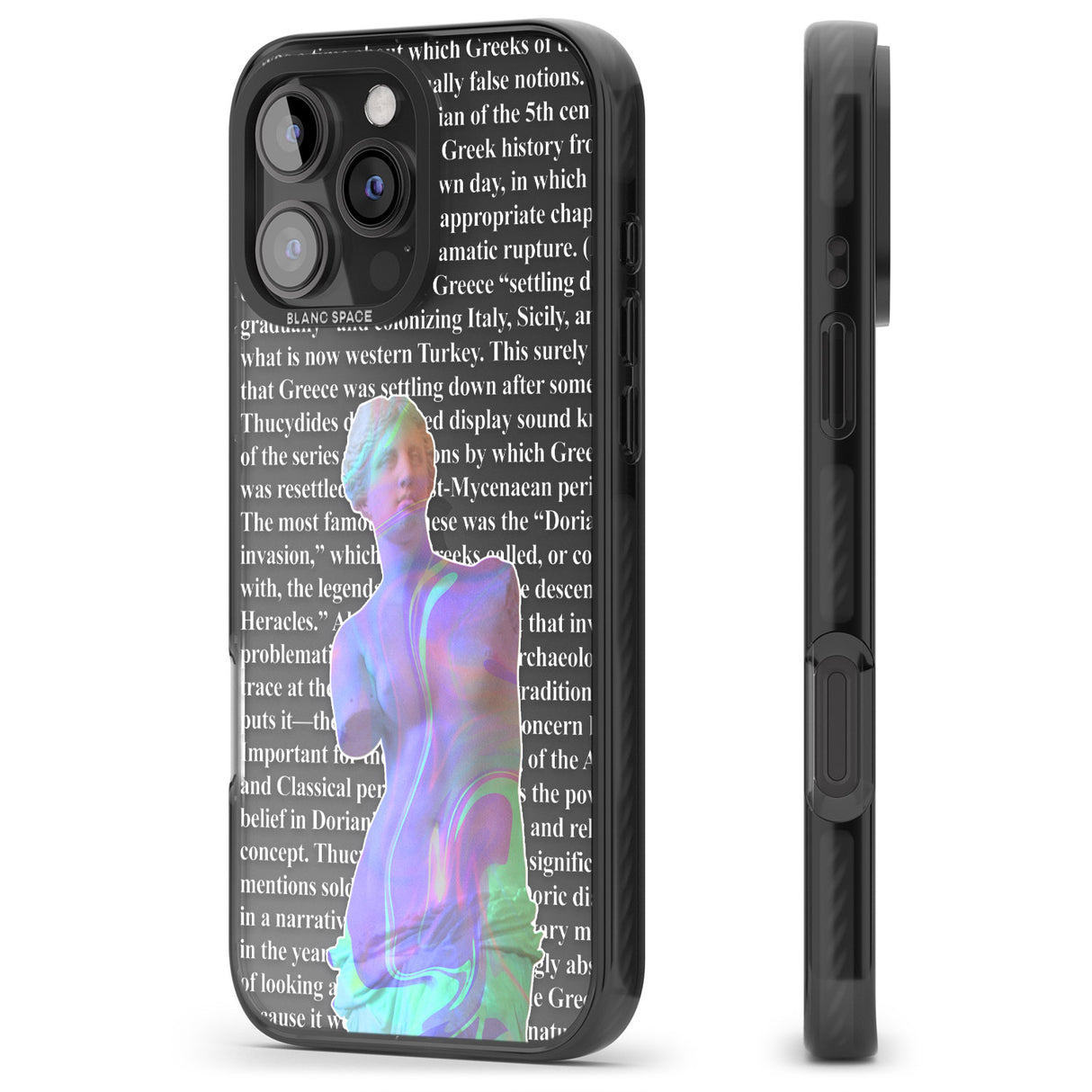 iPhone 16 Iridescent De Milo Clear Impact Phone Case