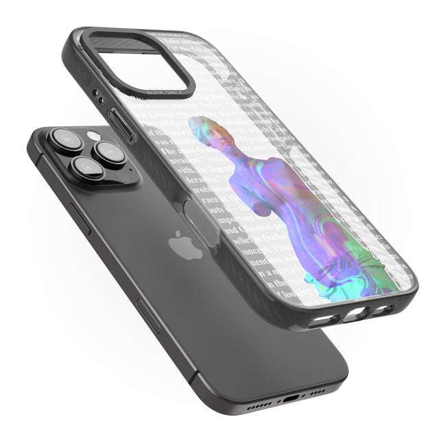 iPhone 16 Iridescent De Milo Clear Impact Phone Case