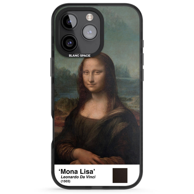 iPhone 16 Pro Max Mona Lisa Black Impact Phone Case