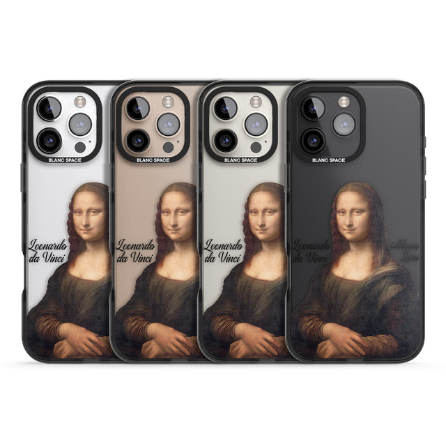 iPhone 16 Pro Max Mona Lisa Cutout Black Impact Phone Case