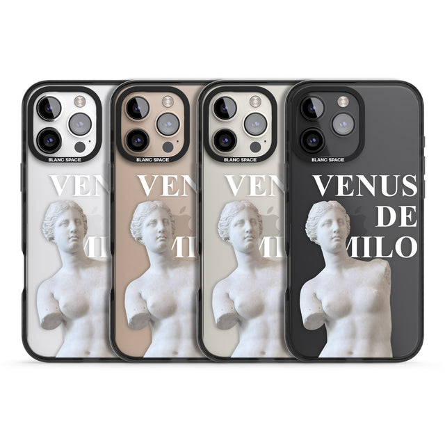 iPhone 16 Pro Max Venus De Milo Cutout Black Impact Phone Case