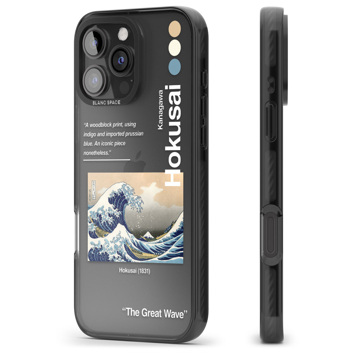 iPhone 16 Pro Max The Great Wave Black Impact Phone Case