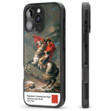 iPhone 16 Pro Max Napoleon Crossing the Alps Black Impact Phone Case