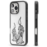 iPhone 16 Pro Max Candle Lit Black Impact Phone Case