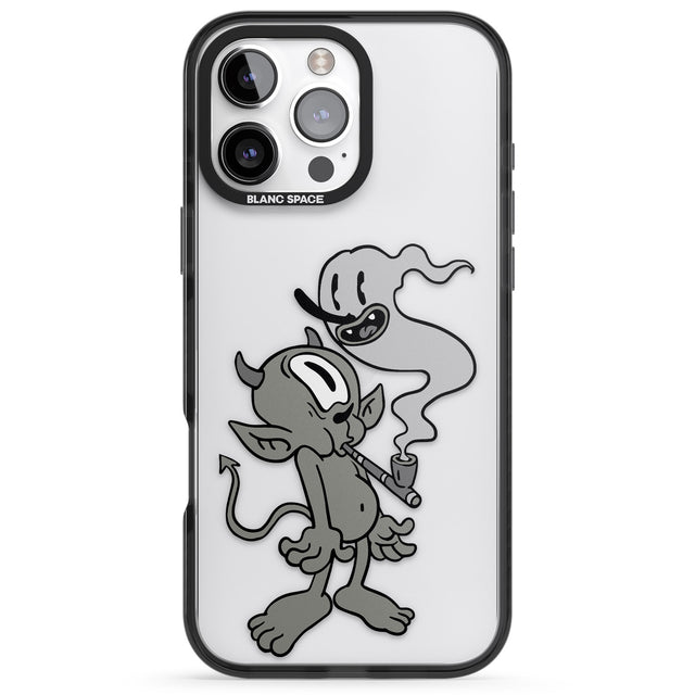 iPhone 16 Pro Max Pipe Goblin Black Impact Phone Case