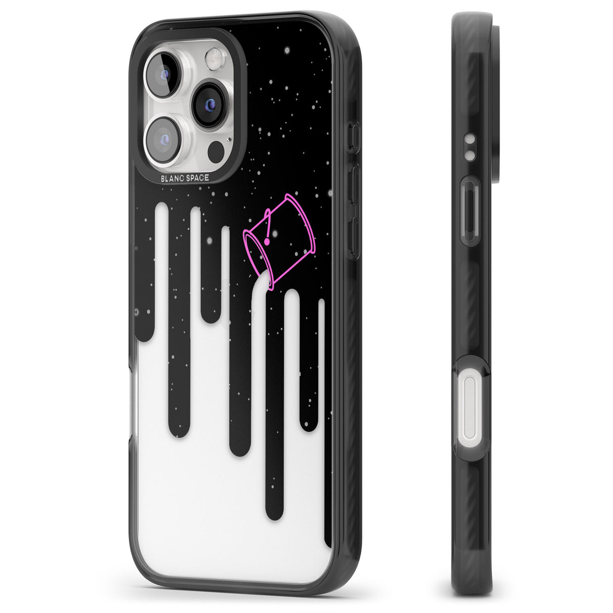 iPhone 16 Pro Max Space Bucket Black Impact Phone Case