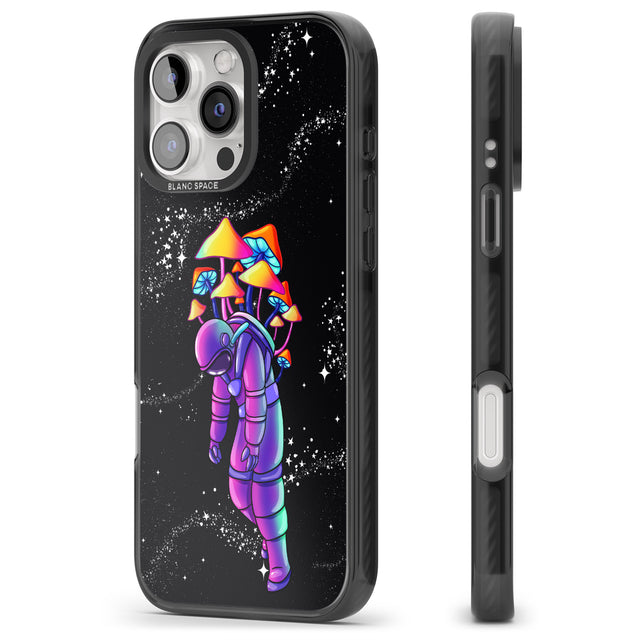 iPhone 16 Pro Max Space Mutation Black Impact Phone Case