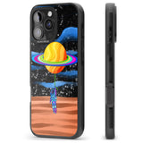 iPhone 16 Pro Max World On Helium Black Impact Phone Case