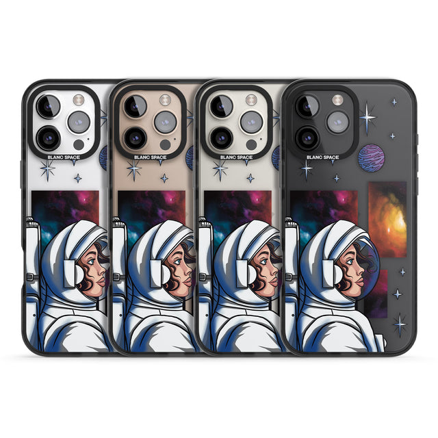 iPhone 16 Pro Max Cosmic Ambition Black Impact Phone Case