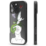 iPhone 16 Pro Max Wild Thoughts Black Impact Phone Case