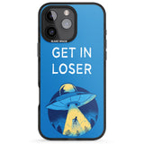 iPhone 16 Pro Max Get in Loser UFO Black Impact Phone Case