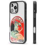 iPhone 16 Pro Max Pippermint Poster Black Impact Phone Case