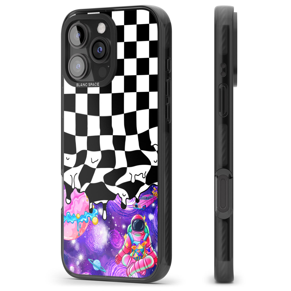 iPhone 16 Pro Max Washed Out Black Impact Phone Case