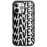 iPhone 16 Pro Max WAVES Clear Impact Phone Case + Magsafe