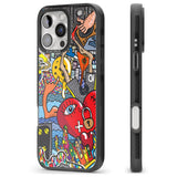 iPhone 16 Pro Max Crowd Tsunami Black Impact Phone Case