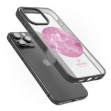 iPhone 16 Pro Max Aquarius Zodiac Transparent Design - Pink Black Impact Phone Case