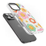 iPhone 16 Happy Blossoms Clear Impact Phone Case