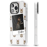 iPhone 16 Pro Max Personalised Bengal Cat Photo Black Impact Phone Case