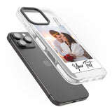 iPhone 16 Pro Max Personalised Instant Camera Photo Black Impact Phone Case