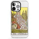 iPhone 16 Pro Max Personalised The Empress Tarot Card - Colour Black Impact Phone Case