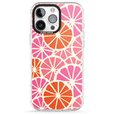 iPhone 16 Pro Max Citrus Slices Black Impact Phone Case